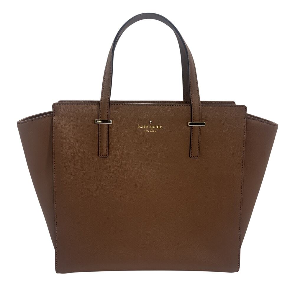 Kate Spade Cedar Street Small Hayden Satchel Top Handle Bag Tan - NO STRAP